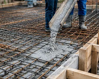 Referenzbild für Beton-, Stahl- und Rohbau